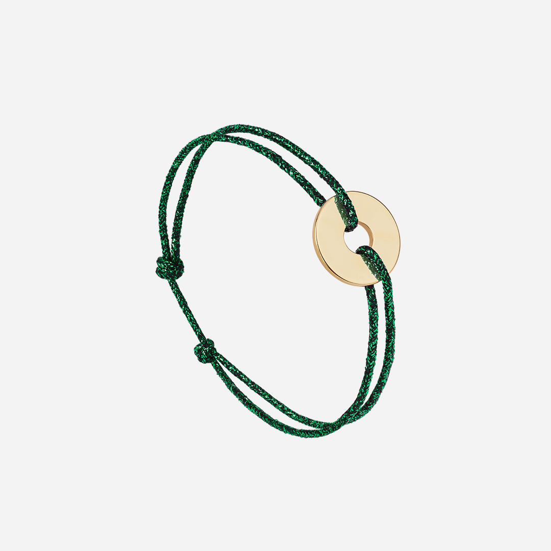 Target Bracelet Green/Gold - Main Image