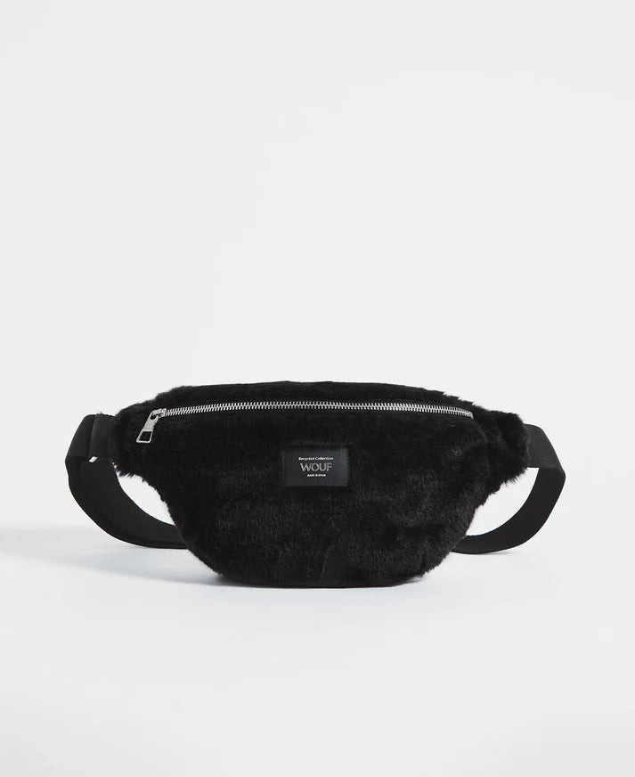 Belt Bag Black Forest Faux Fur Wouf