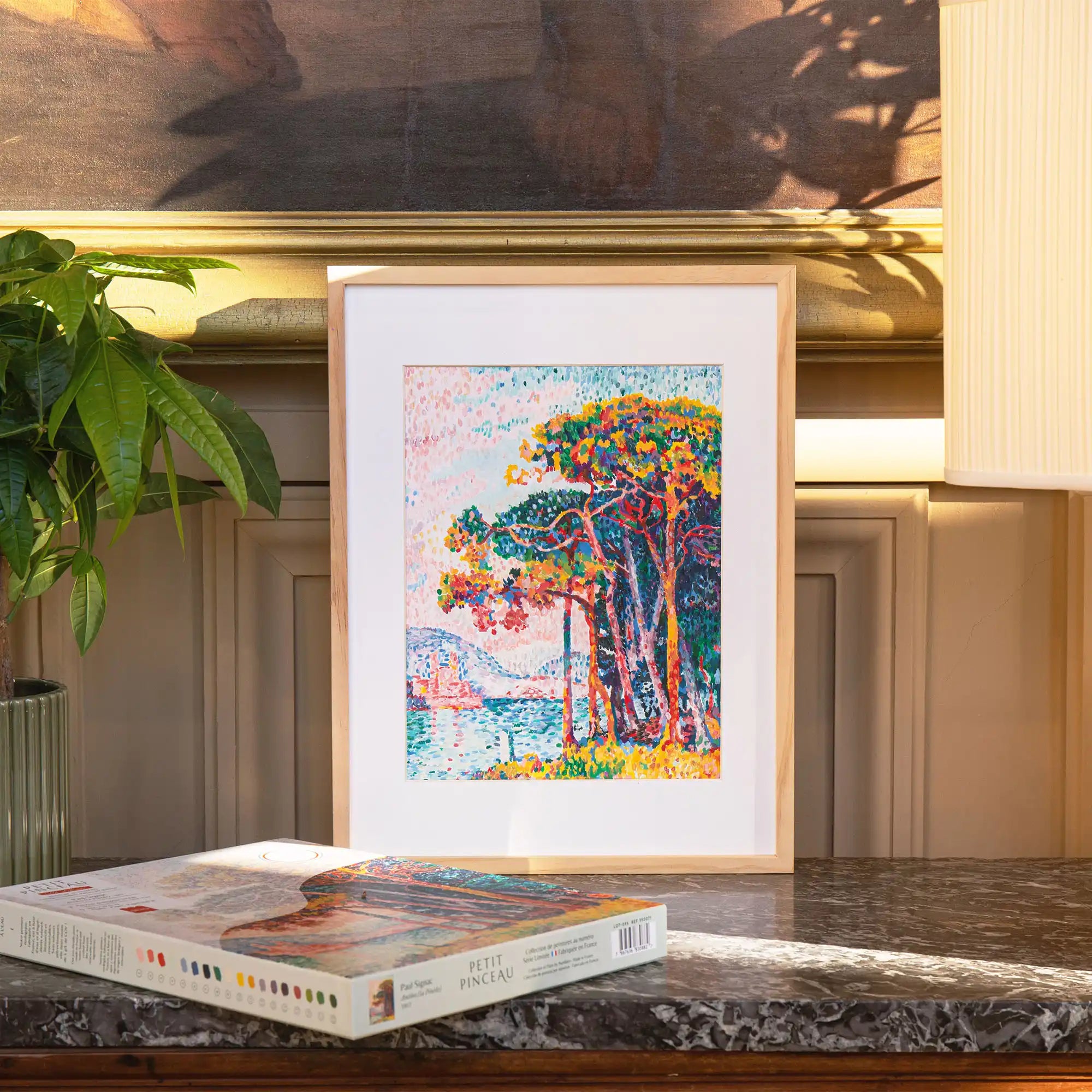 Paint by Numbers Kit - Antibes (La Pinède) Paul Signac - La Petite