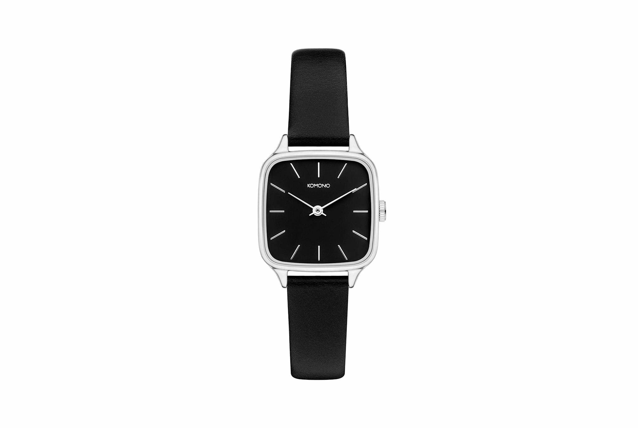 Kate Black Silver Watch Komono