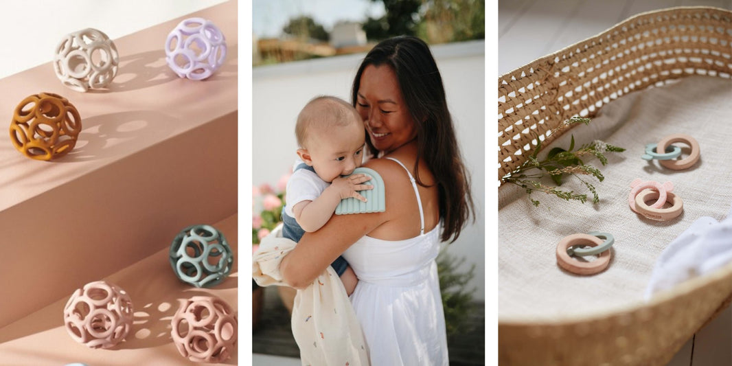 Les jouets de dentition : bon pour le développement de bébé