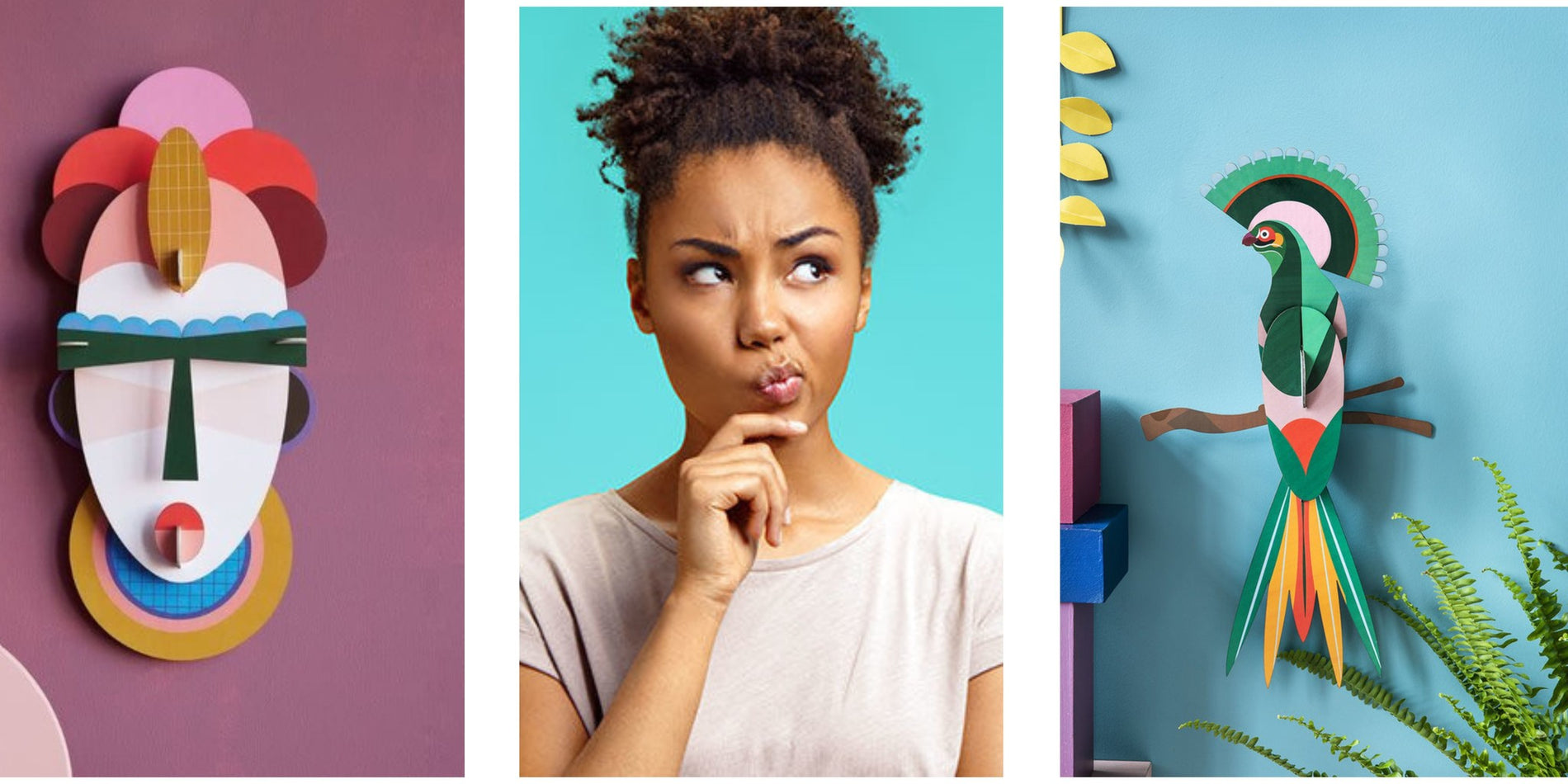 Des idées de décorations  murales pleines de pep’s pour tenir jusqu’aux beaux jours