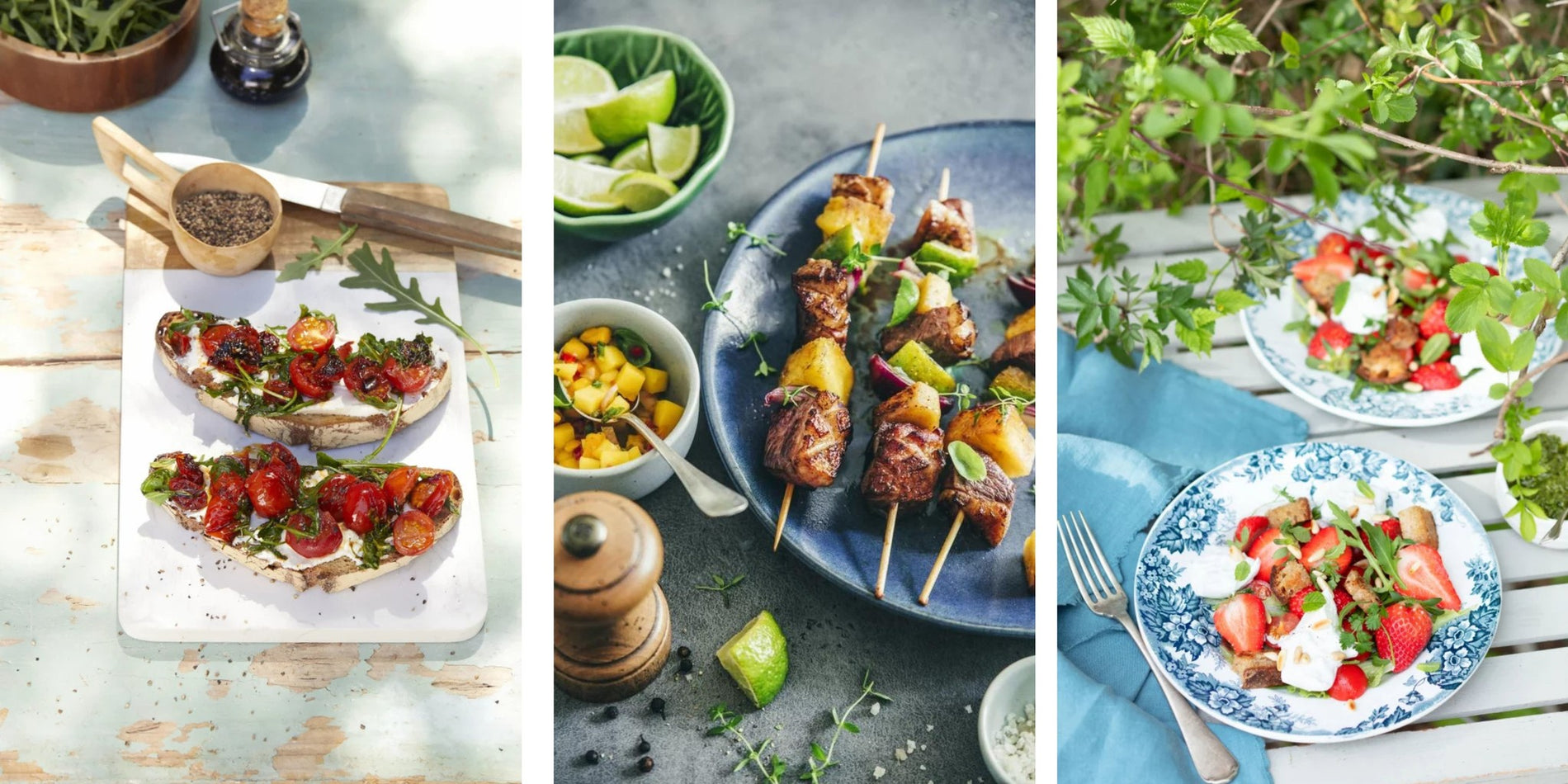 Recette facile d'été : Un apéritif avec des aliments de saison