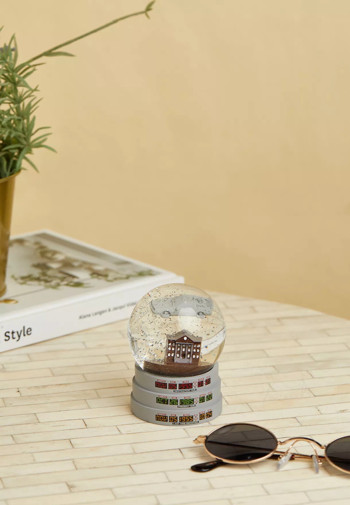 Boule à Neige Back To the Future