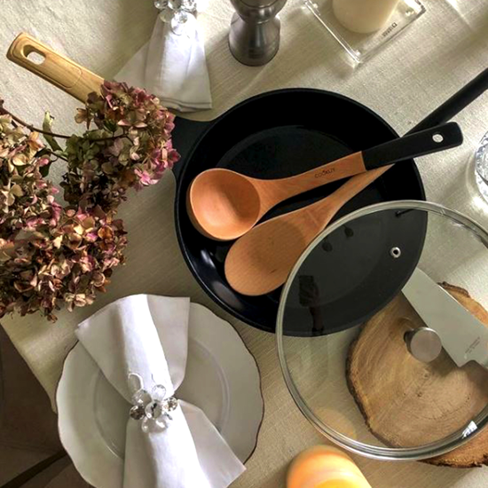 Couvercle en Verre & Inox - Cocotte 28 cm - Cookut