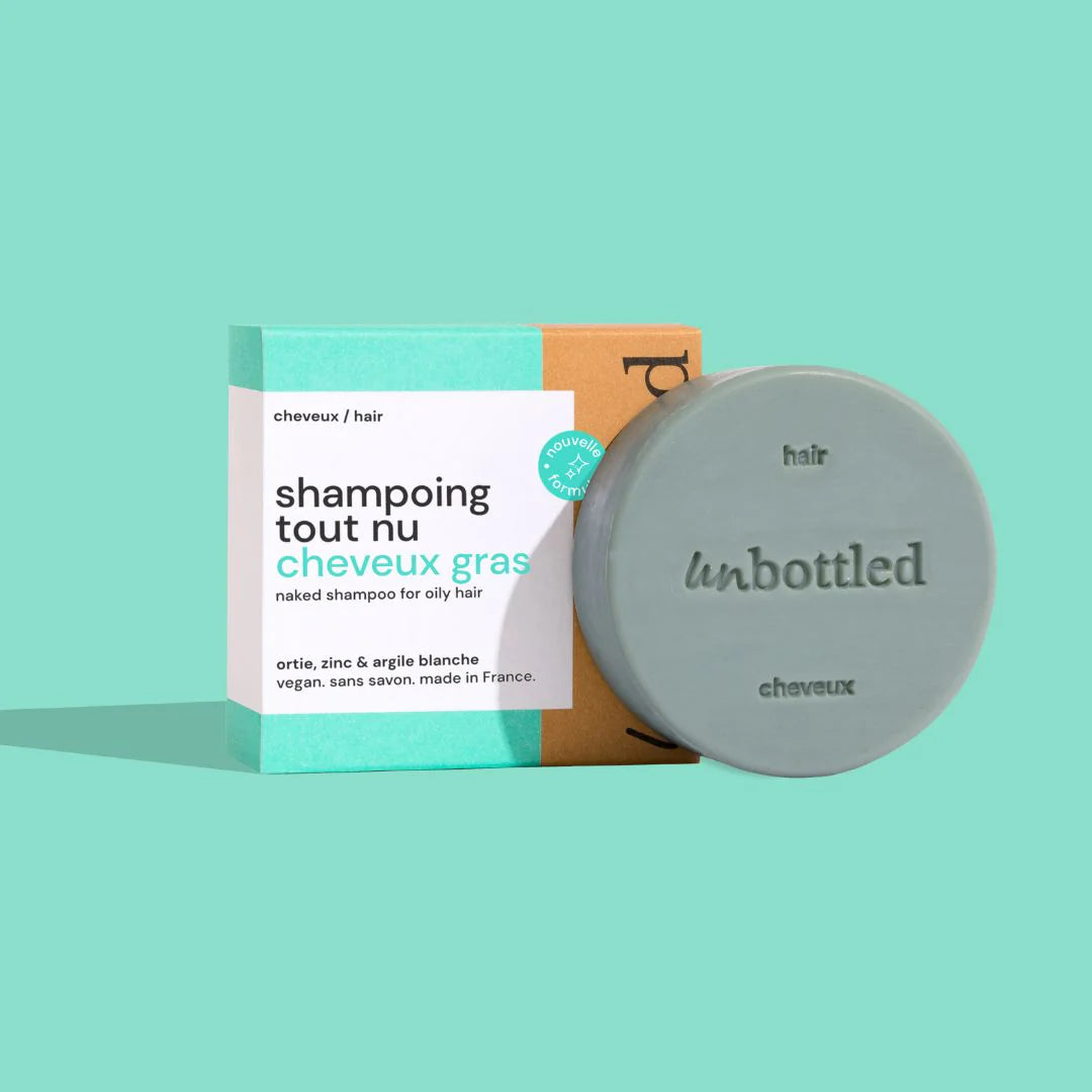 Shampoing Solide Tout Nu - Cheveux gras et pellicules
