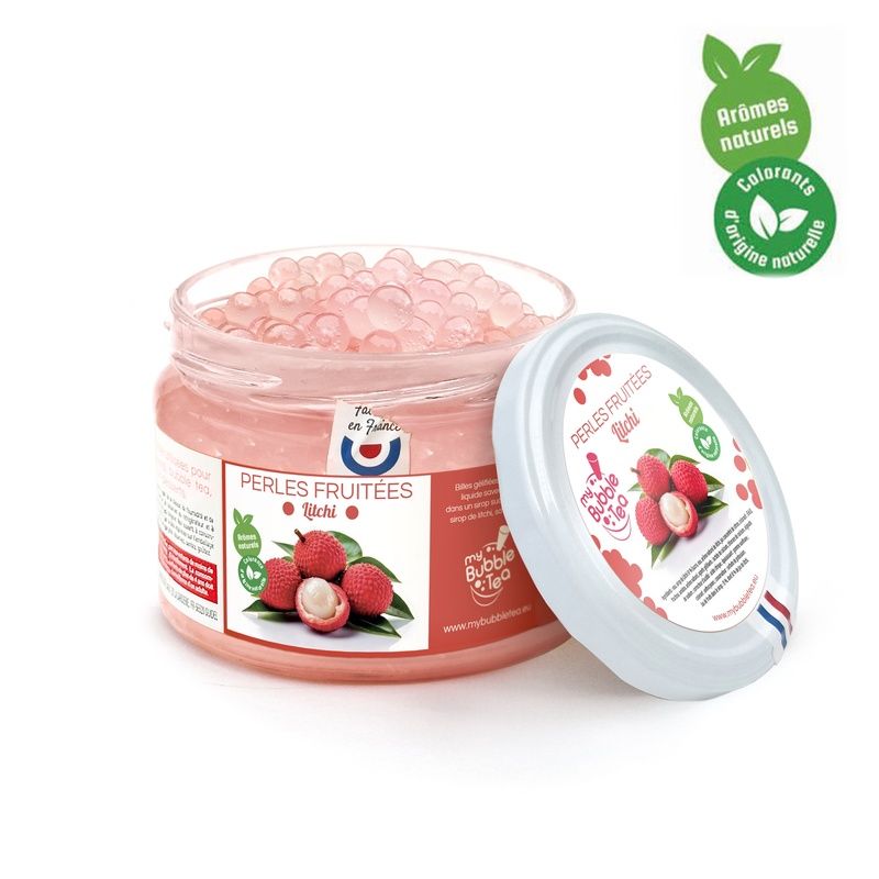 Perle de fruits - litchi - bubble tea
