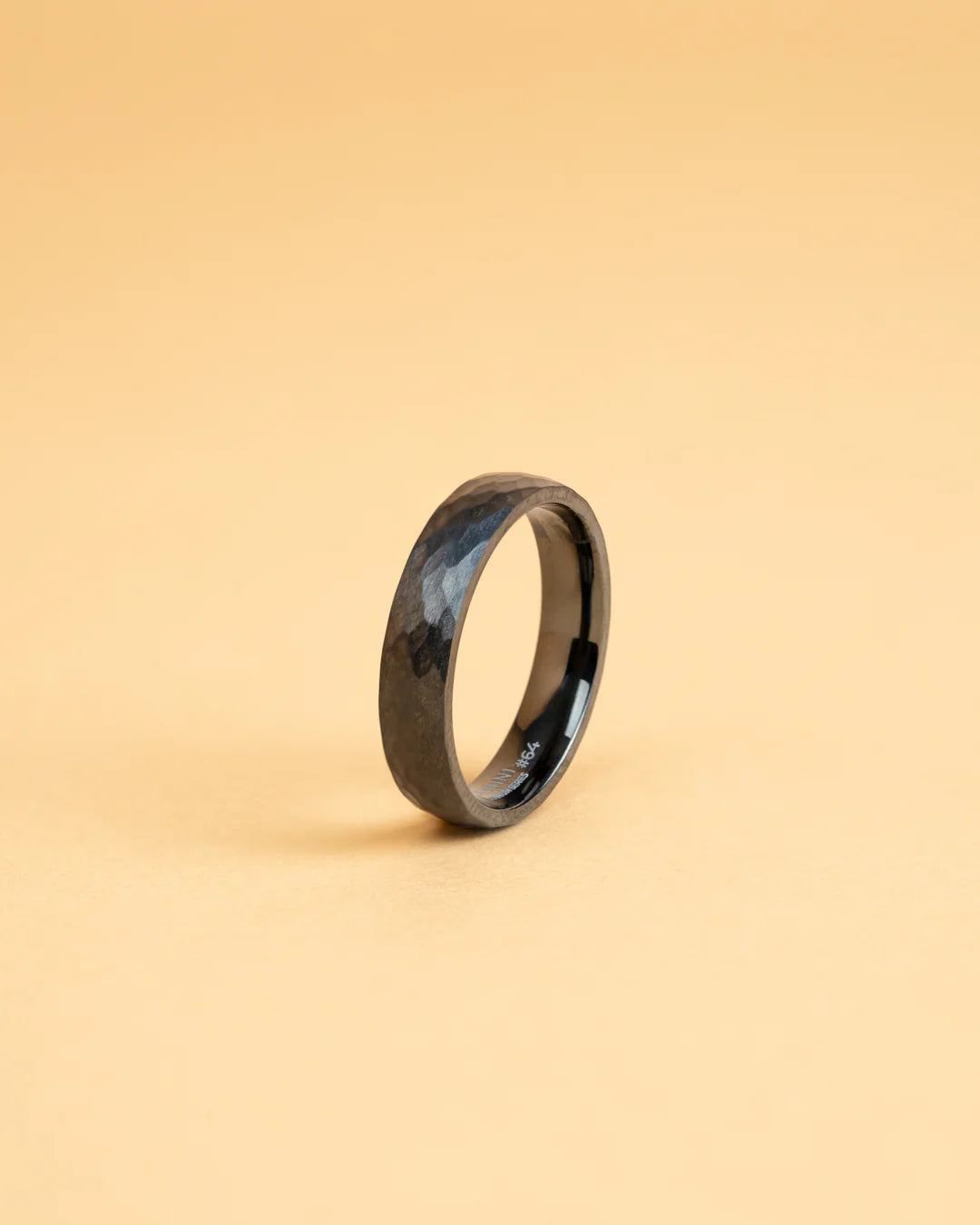 Bague Pulso Titane Noir