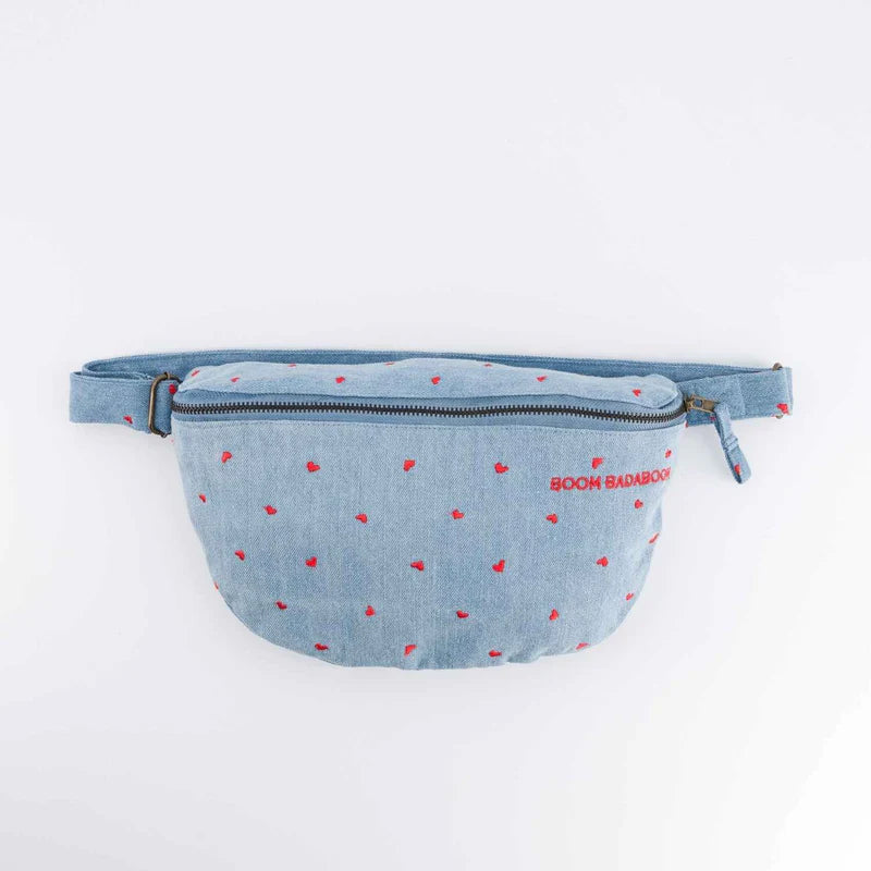 Banane Badaboom coeur - denim - Adulte