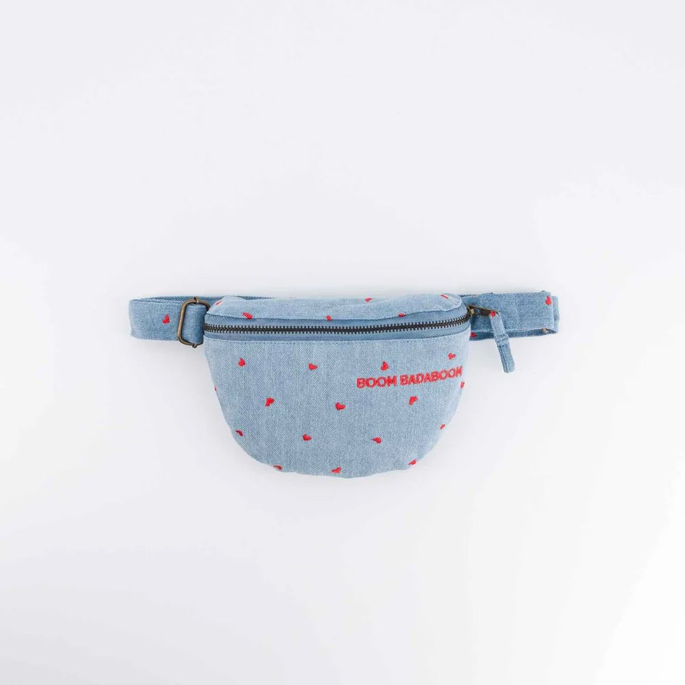 Banane Badaboom coeur - denim - enfant