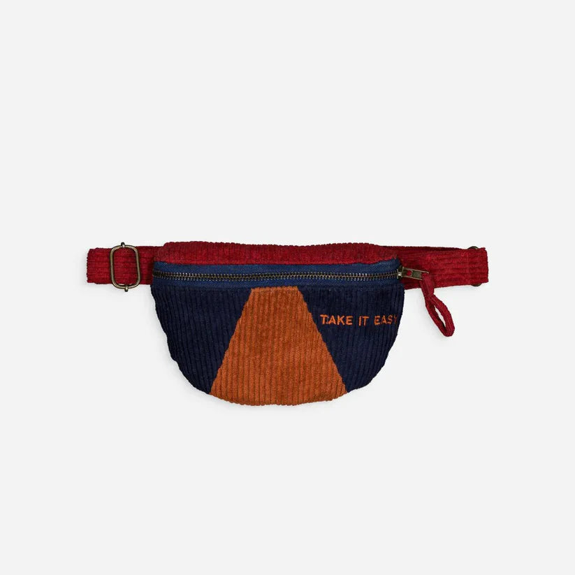 Banane Velours Bleue  Adulte