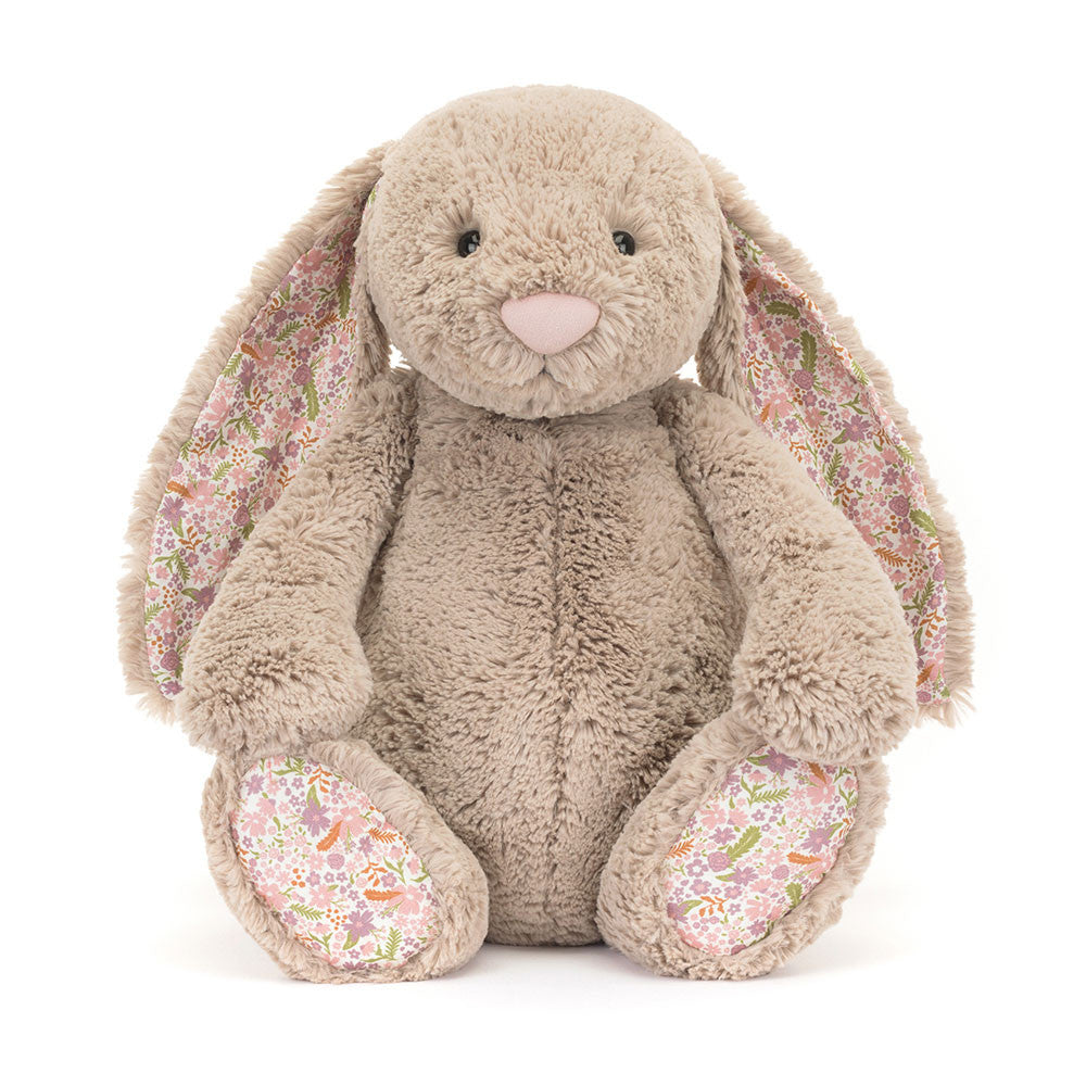 Blossom Beige Bunny Petal Plush Toy (Very Large)