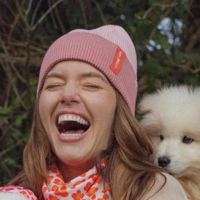 Bicolor Cosmic Girl Beanie Adult