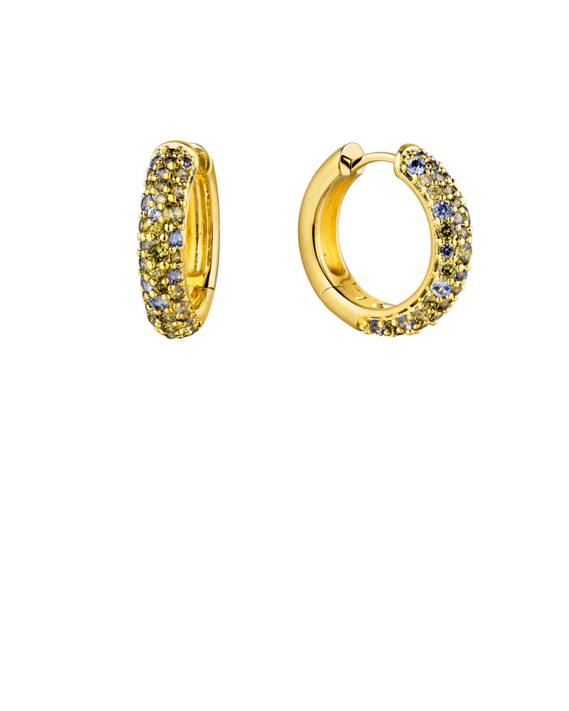 Boucles d'Oreilles Champagne Grey