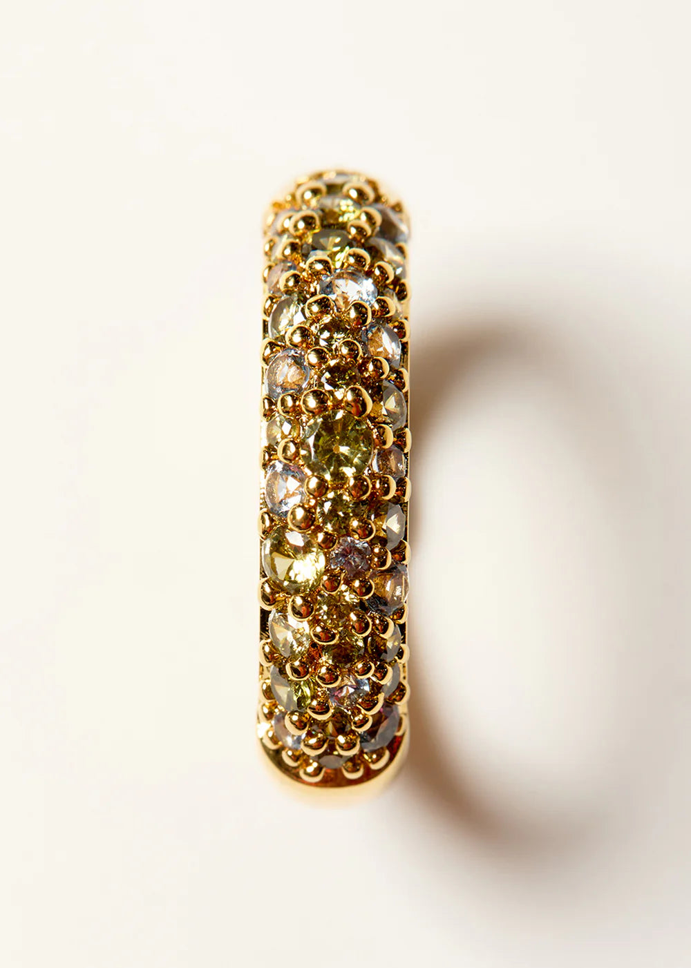 Boucles d'Oreilles Champagne Grey