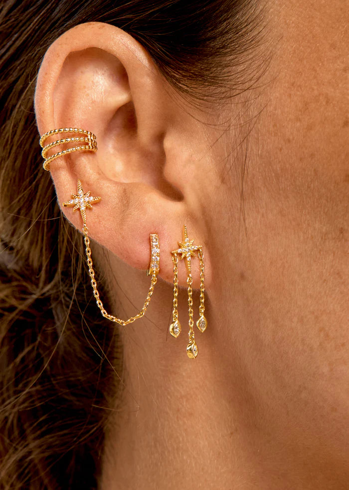 Boucles d'Oreilles Diwali sky