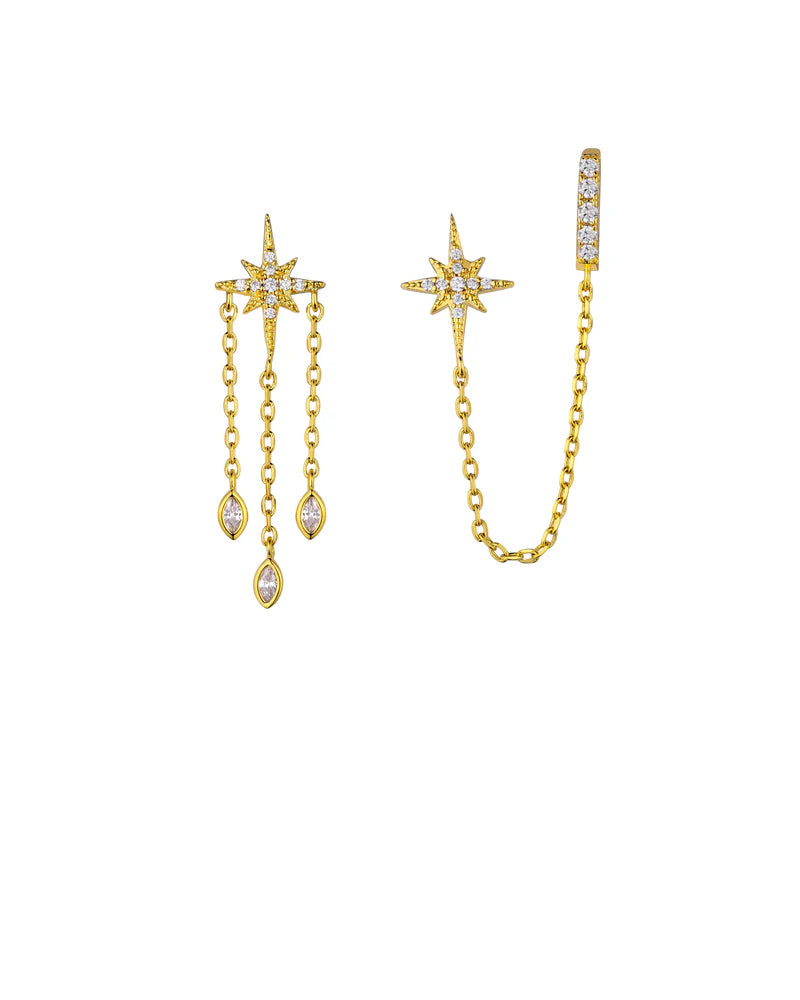 Boucles d'Oreilles Diwali sky