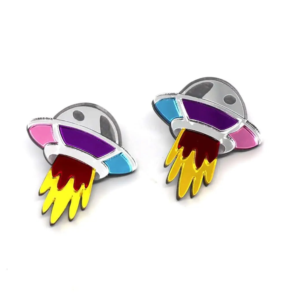 UFO Earrings