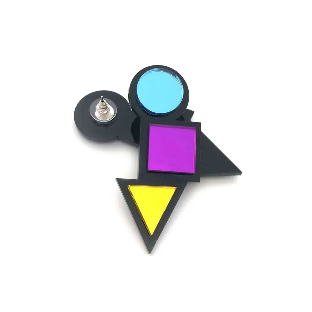 Geometric Love Earrings