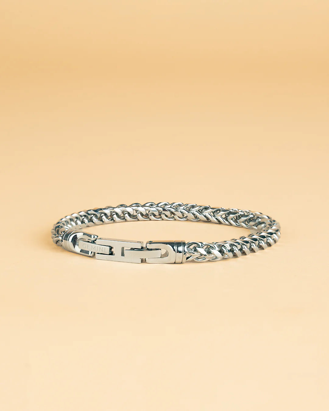 Bracelet Milia Maille Métallique Argent