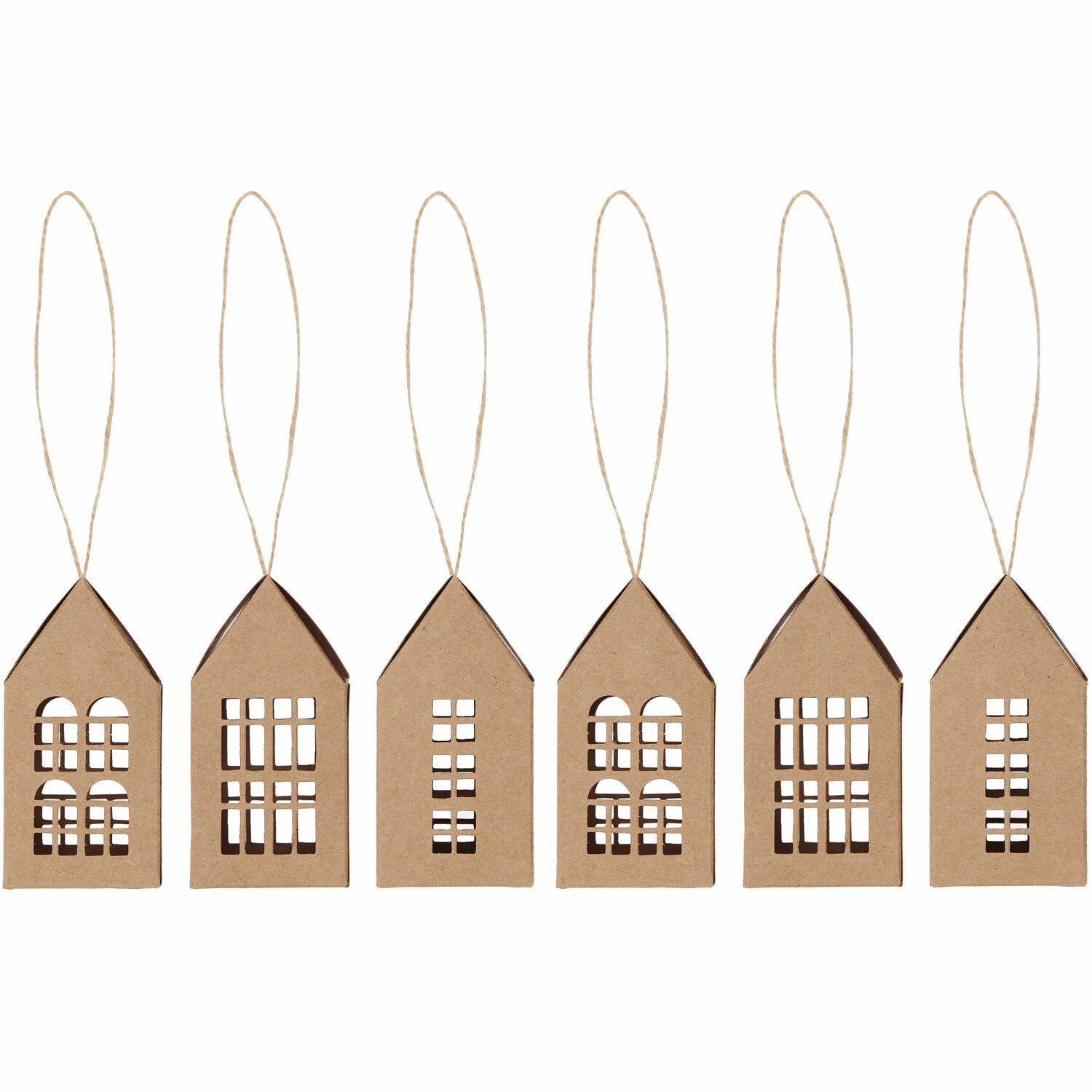 Advent Calendar – 24 small cardboard houses to assemble
