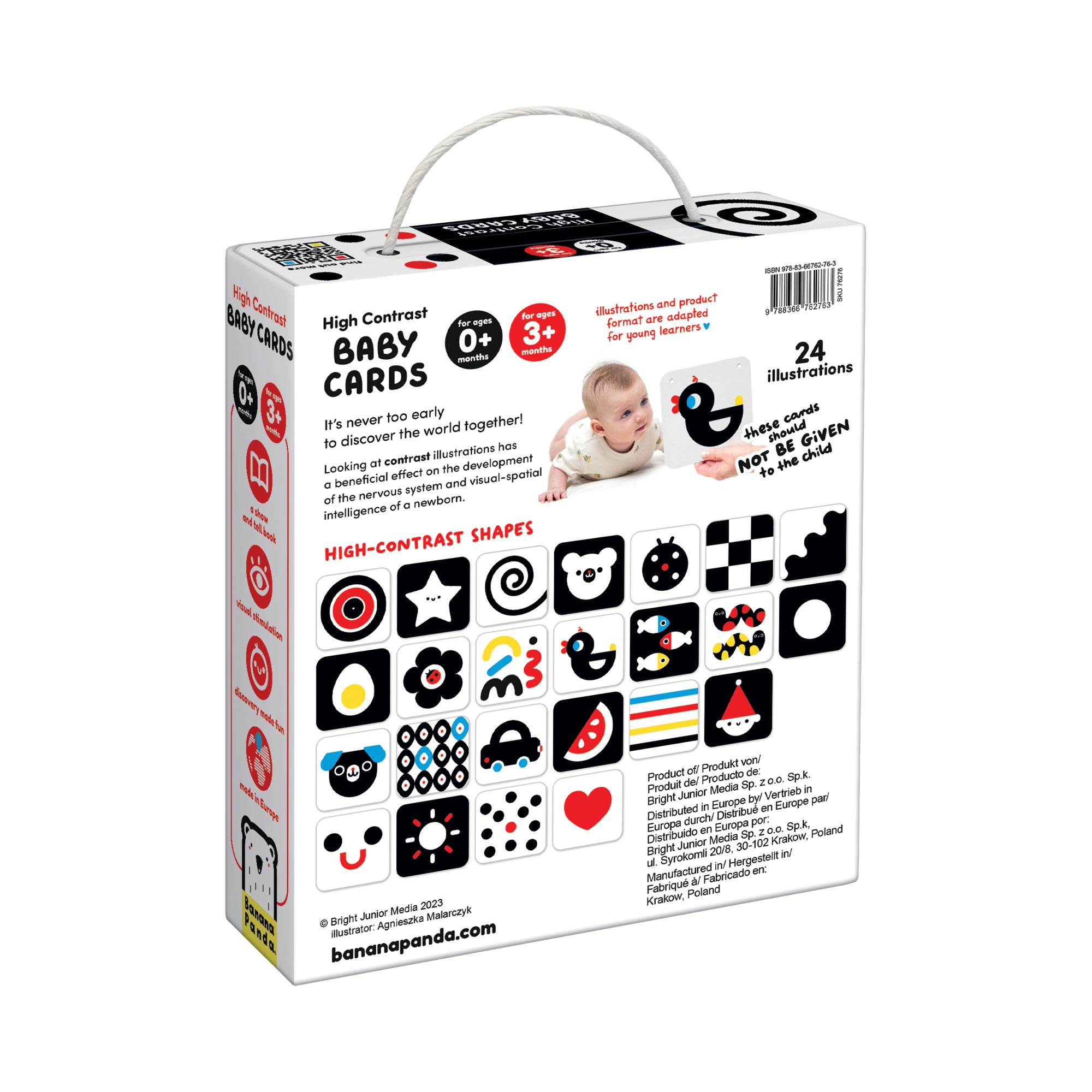 Cartes constatées pour bébé - 0-3 mois