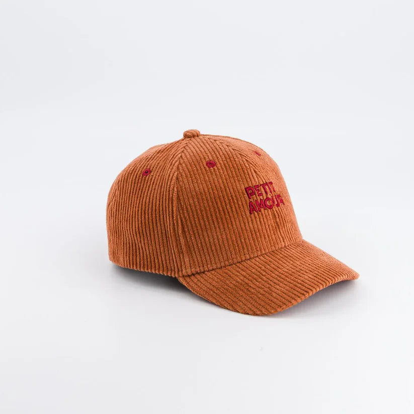 Casquette Velours Caramel Petit Amour Kids