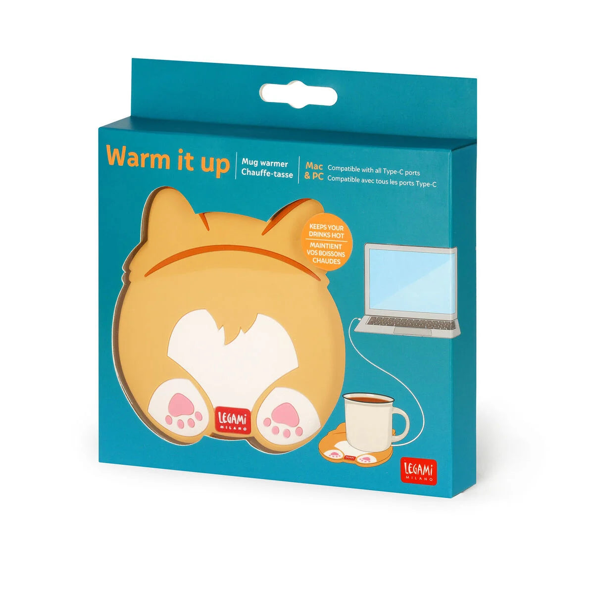 USB cup warmer - Warm it Up - Corgi