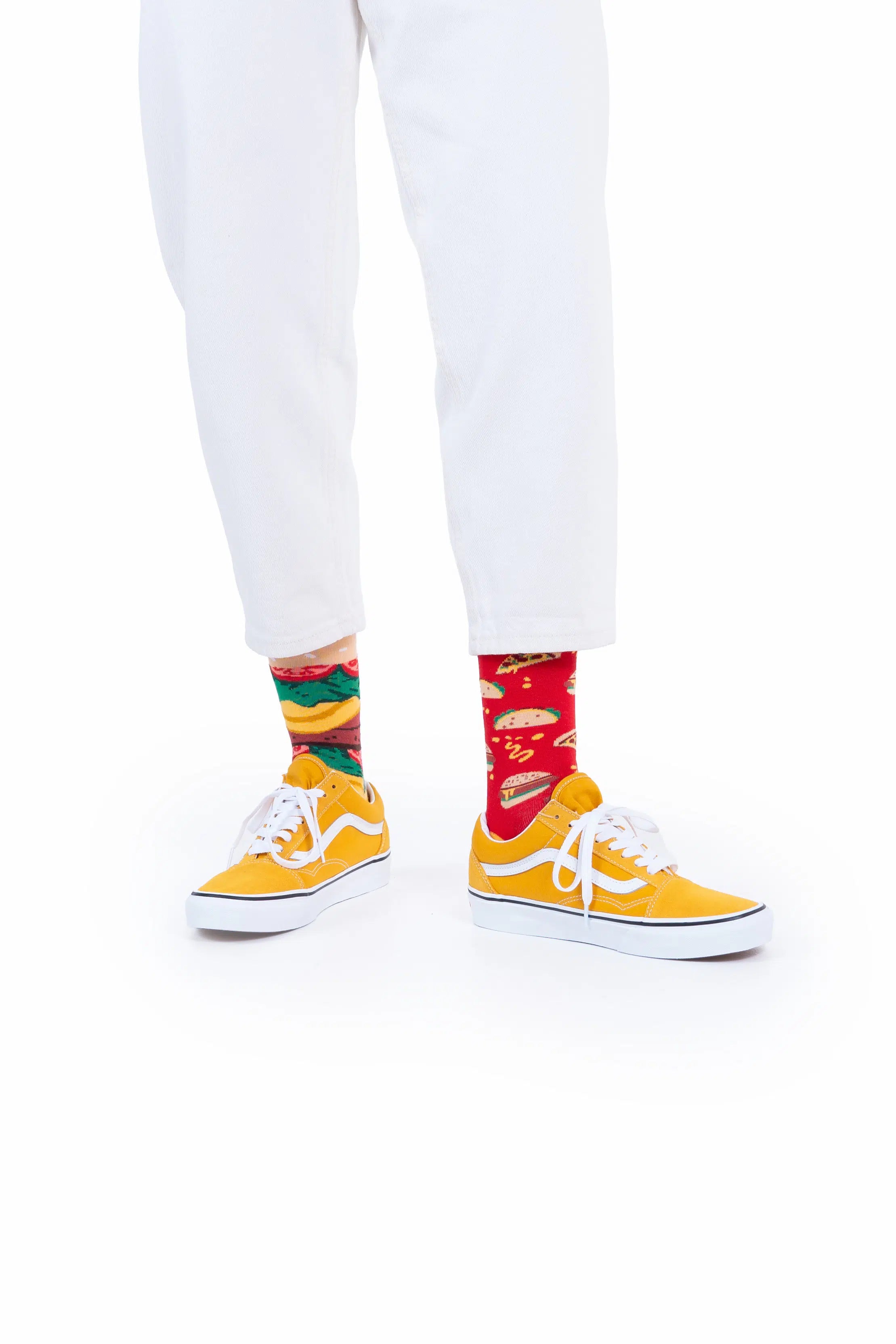 Chaussettes Dépareillées fast Foot