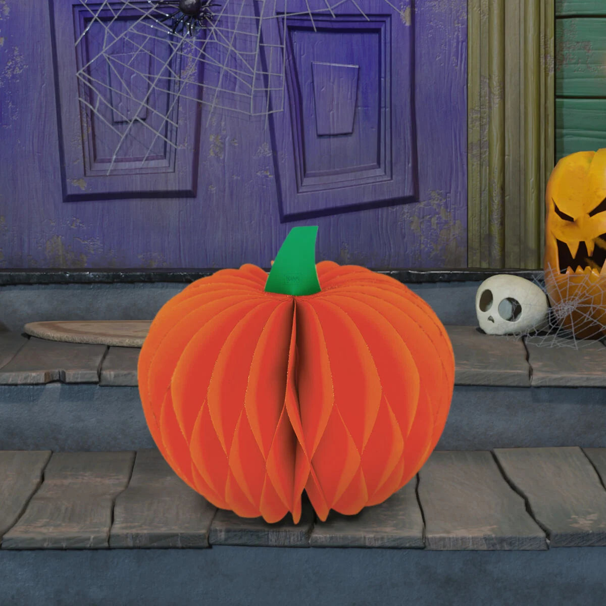 Citrouille d'Halloween Pliable en Papier - What a Pumpkin!