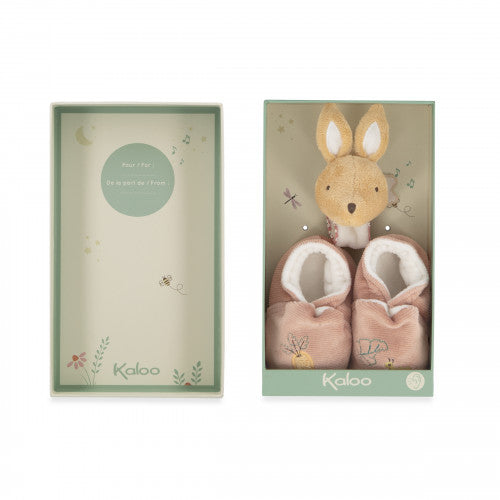Coffret Bracelet et Chaussons Lapin
