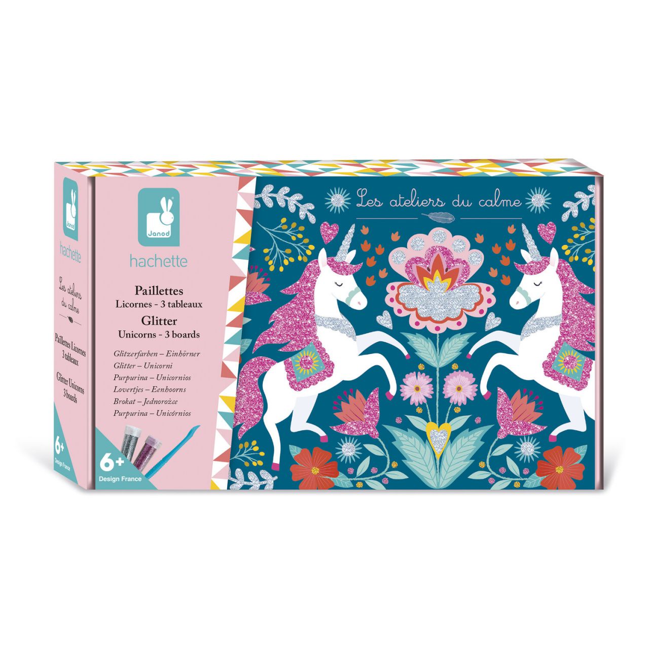 Coffret Créatif Paillettes Licornes