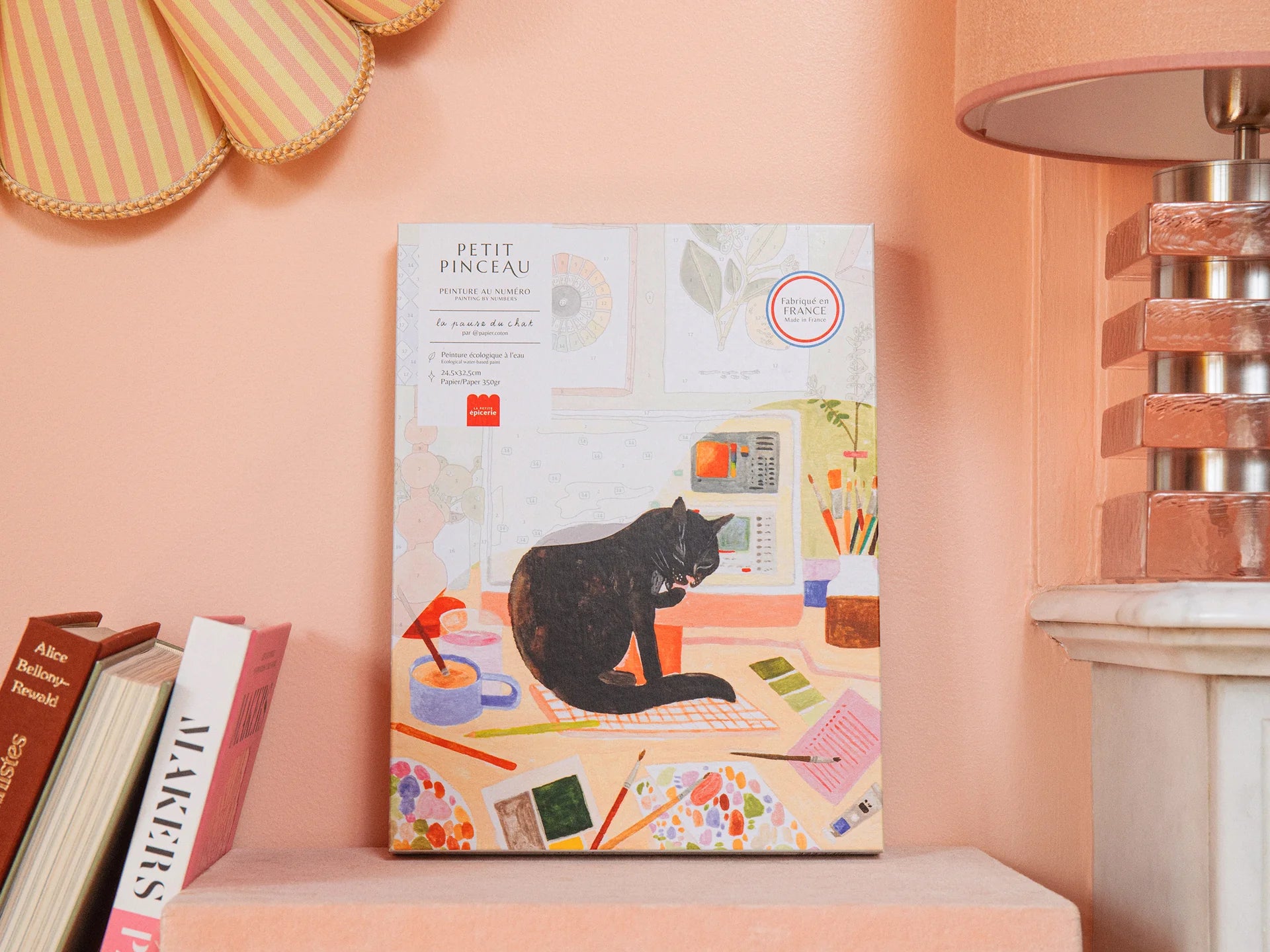 Schilderen op nummer set - De kat breekt