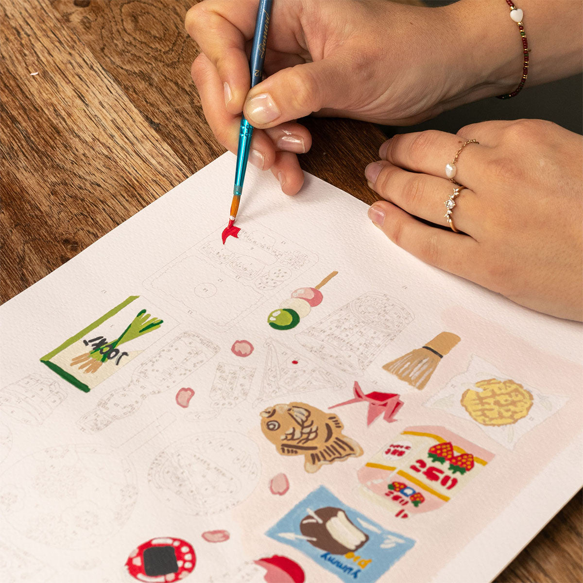 Schilderen op nummer set - Weekend in Tokio van La Petite Epicerie