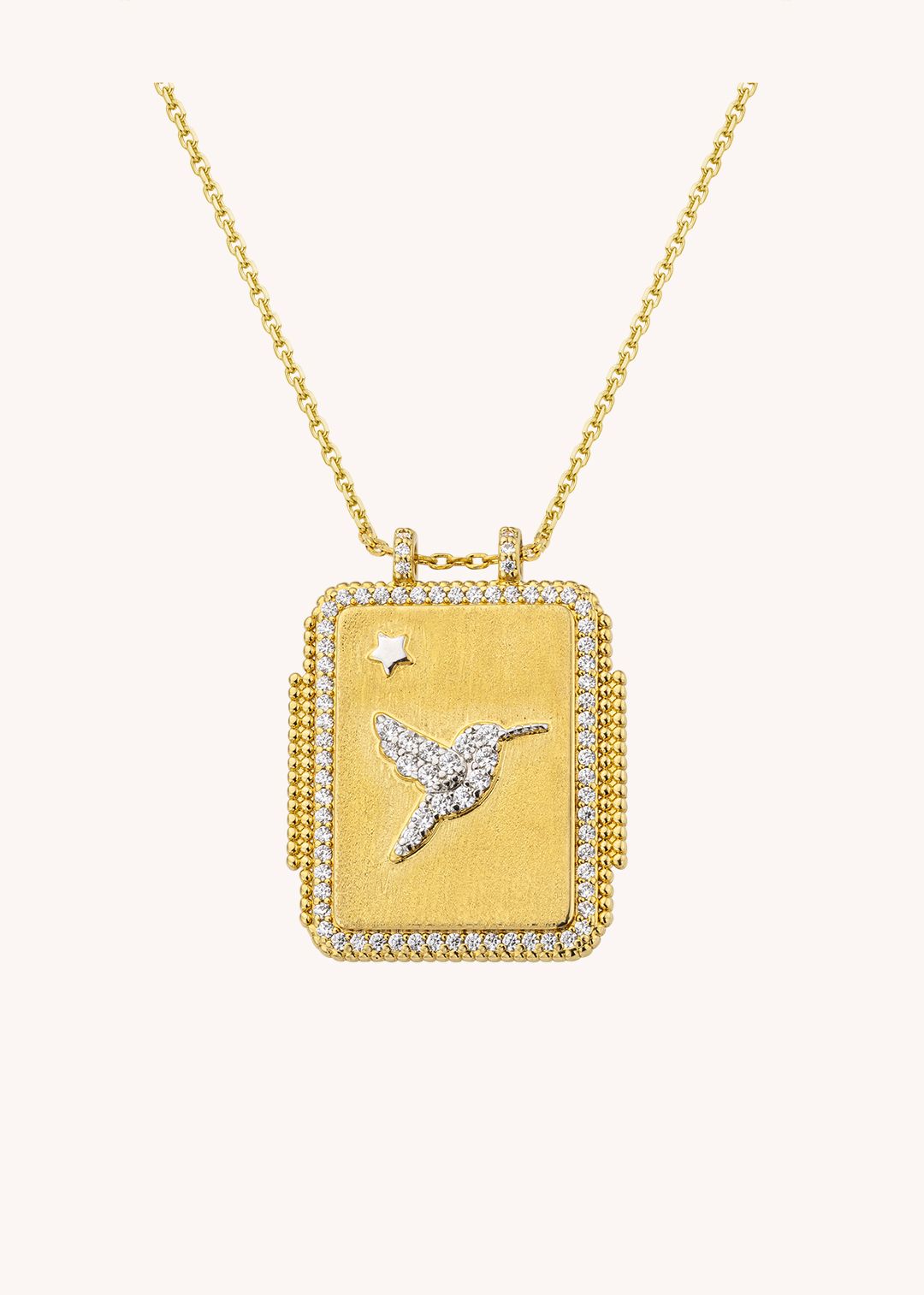 Bohemian Hummingbird Necklace