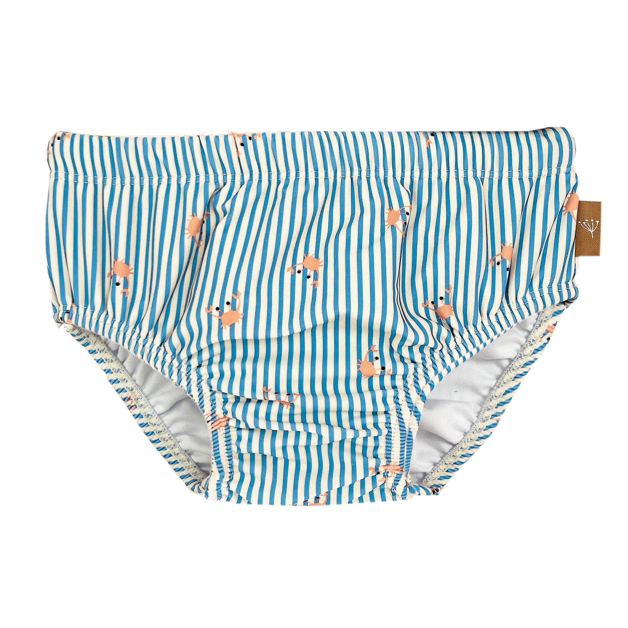 Couche maillot - Stripes and crabs