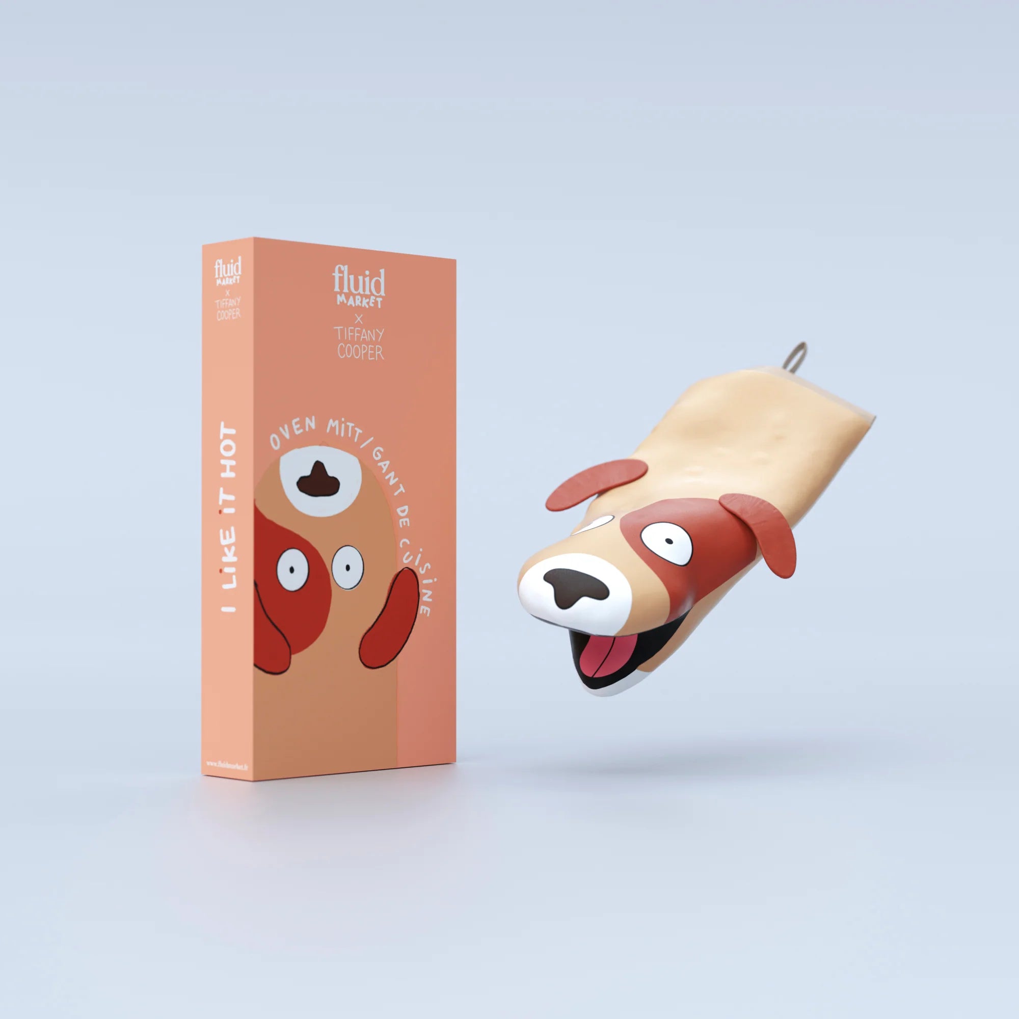 Gant de cuisine chien