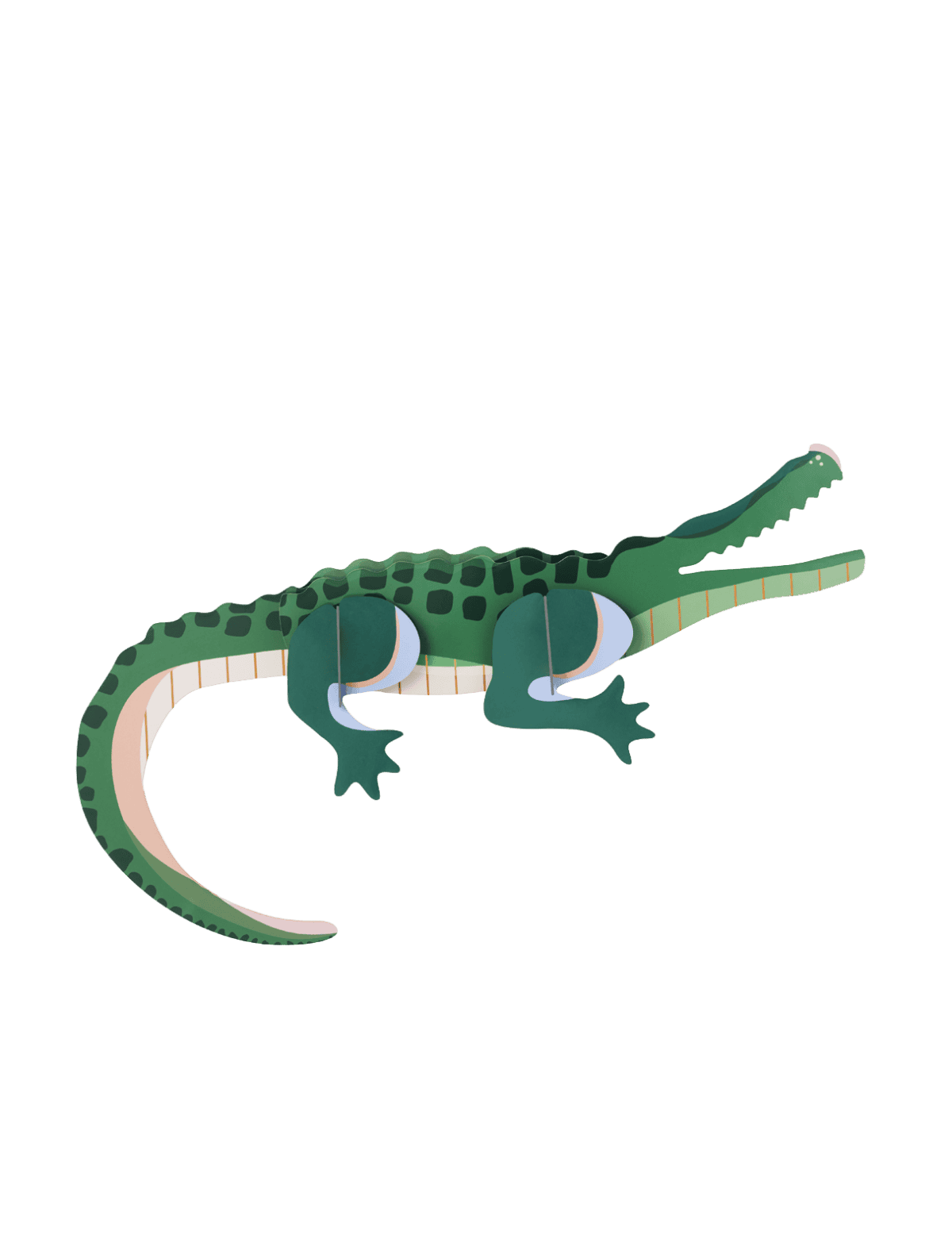 Décoration Murale - Big Wild Animals - Tall Crocodile