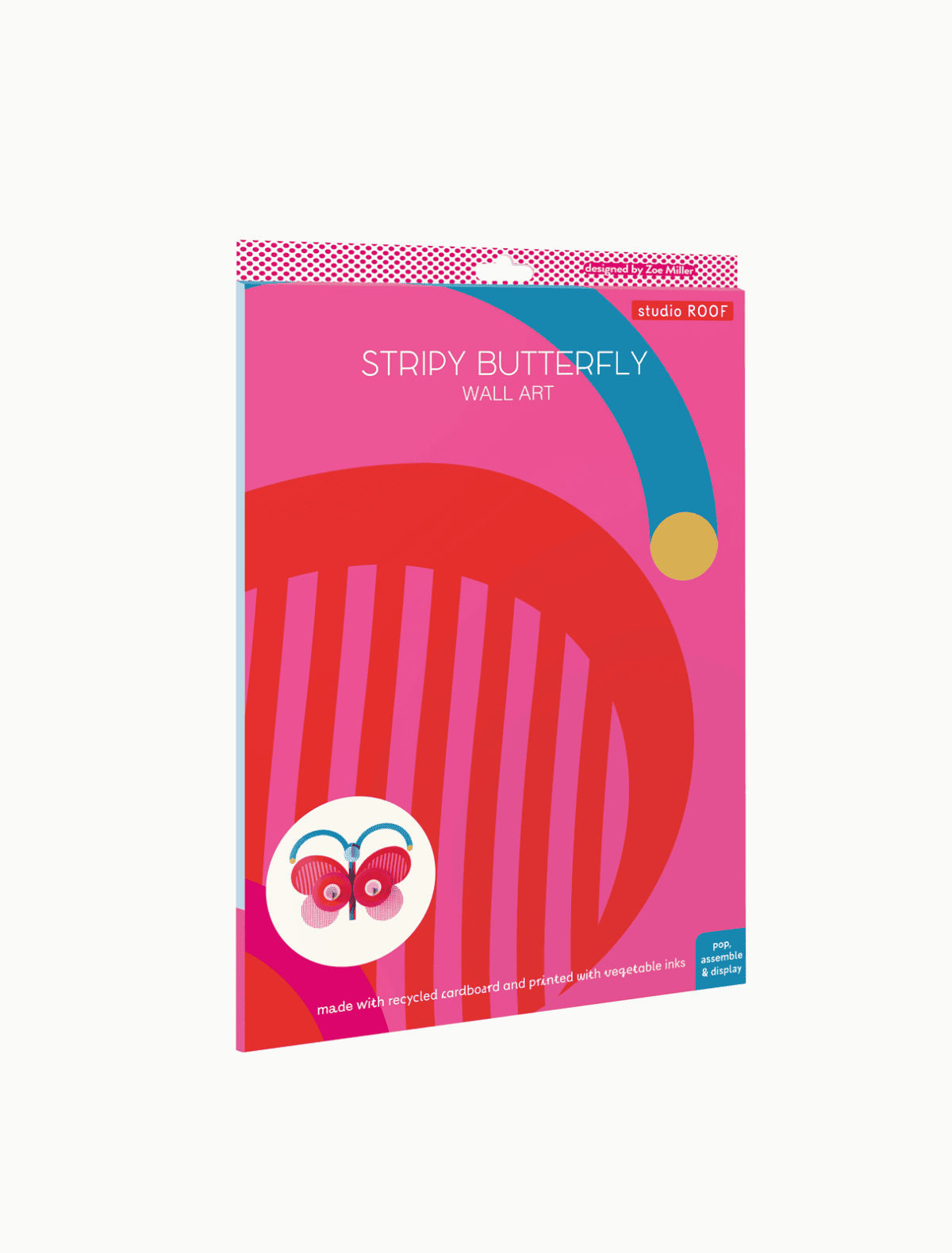 Décoration Murale - Collection Capsule - Stripy Butterfly