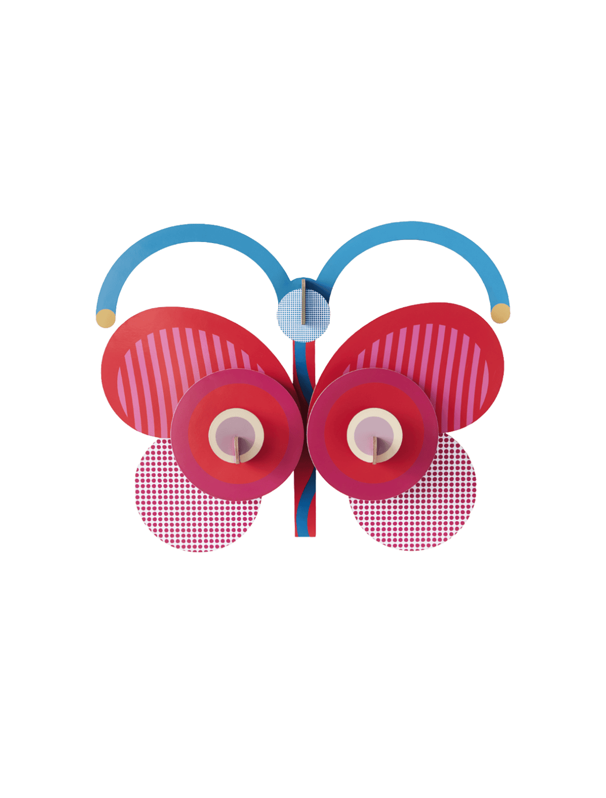 Décoration Murale - Collection Capsule - Stripy Butterfly