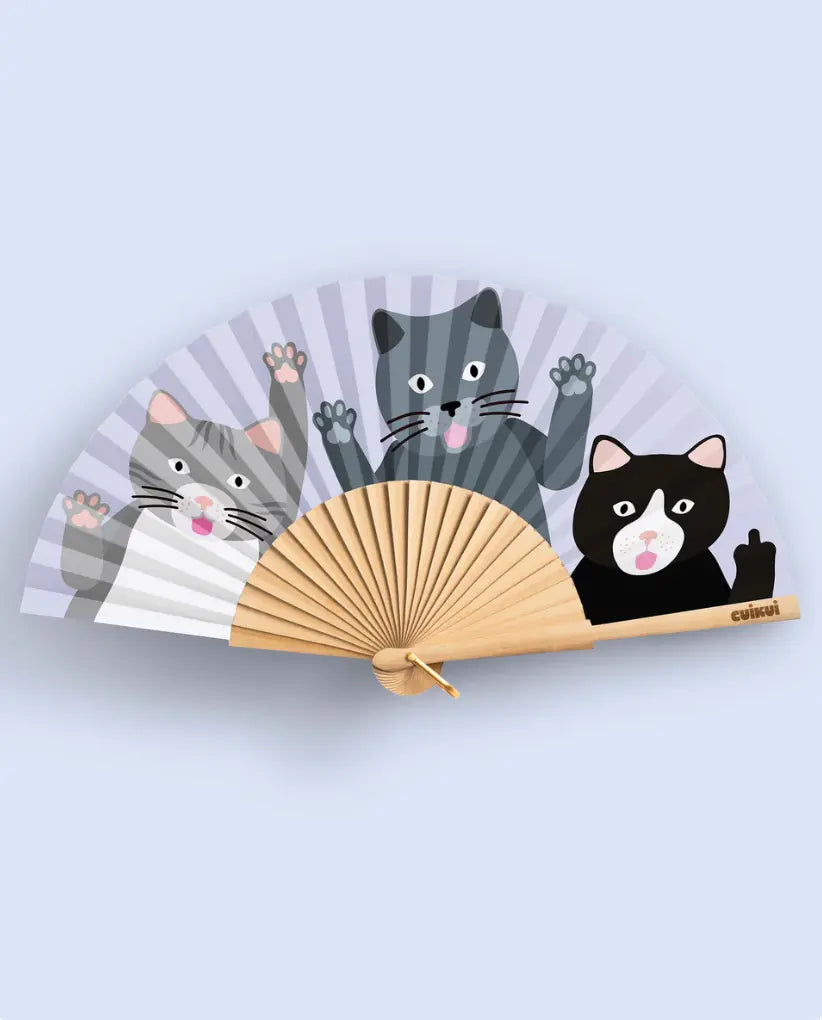 Eventail Kitty gang