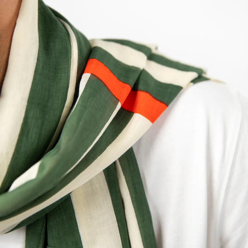 100% Organic Scarf - Everglades