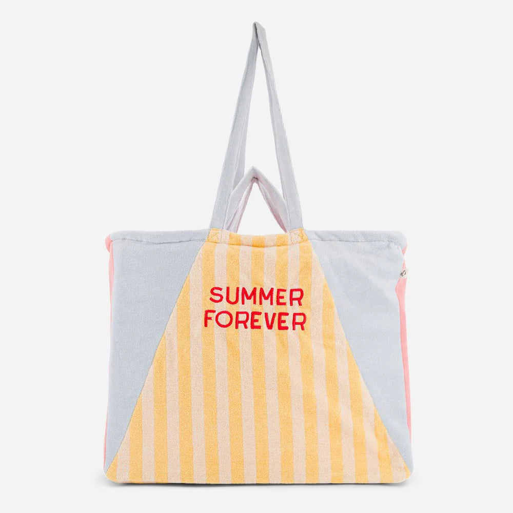 Grand Cabas Eponge - summer forever - Rose