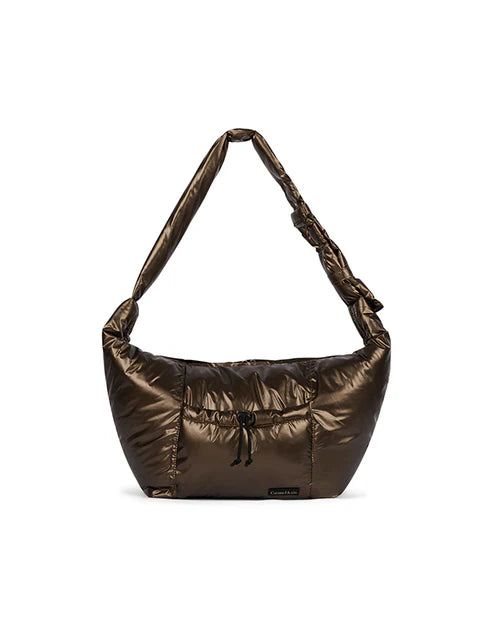 Grande Besace Bandoulière Glazed brown