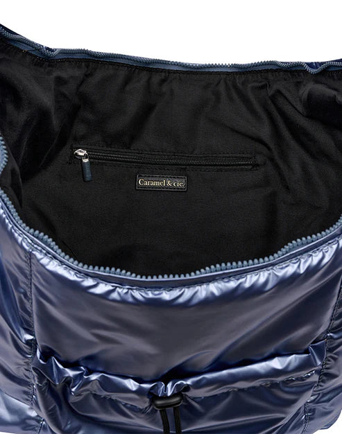 Grande Besace Bandoulière Steel Blue