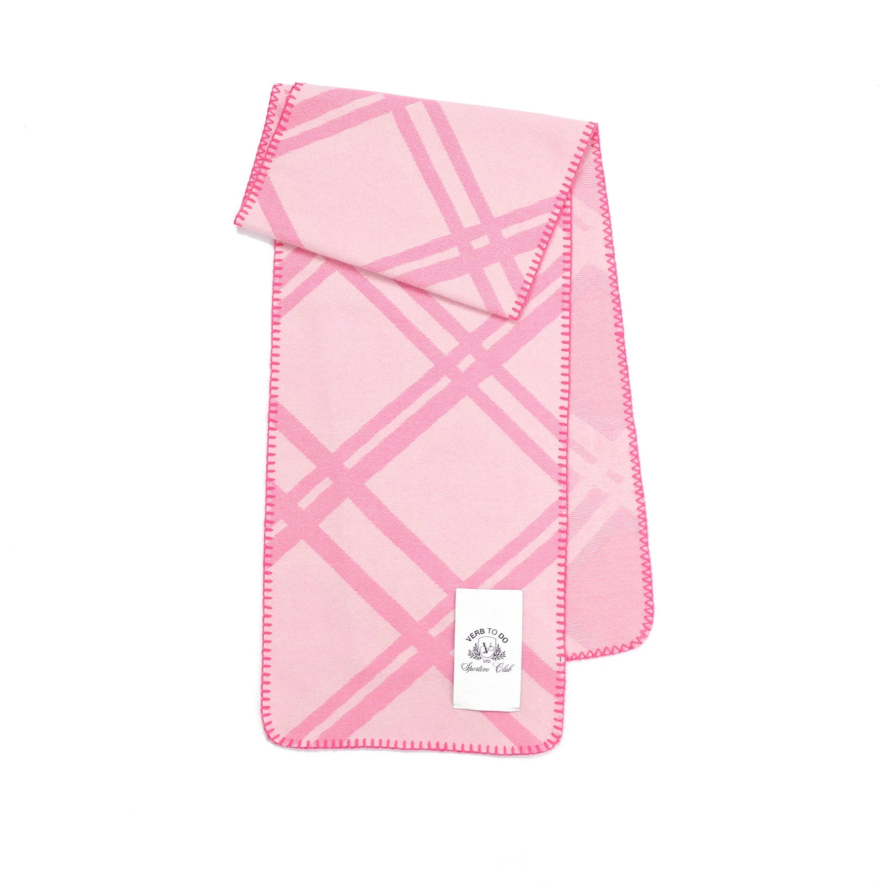 Grande Echarpe - Pink Sporty Scarf