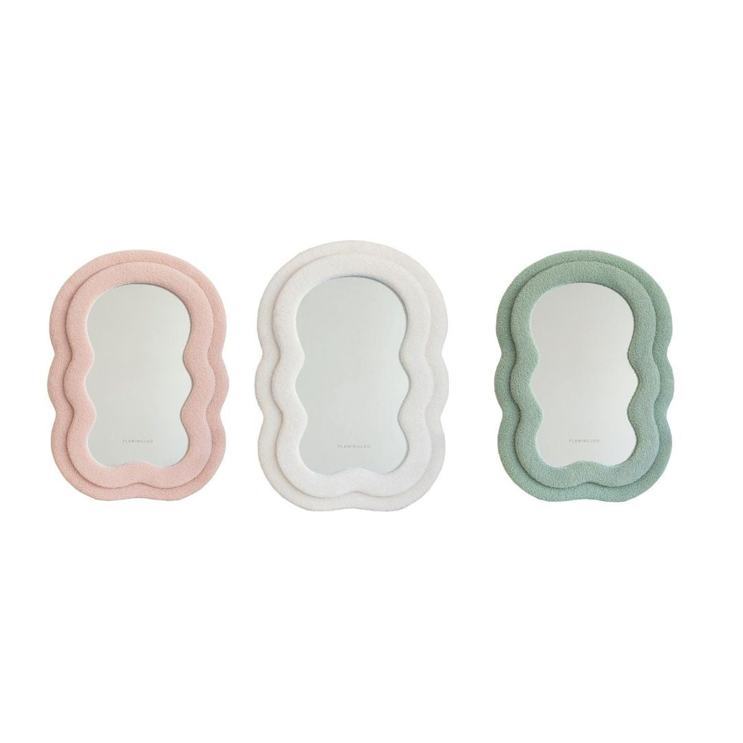 Miroir Molletonné Ondulé - Charlie