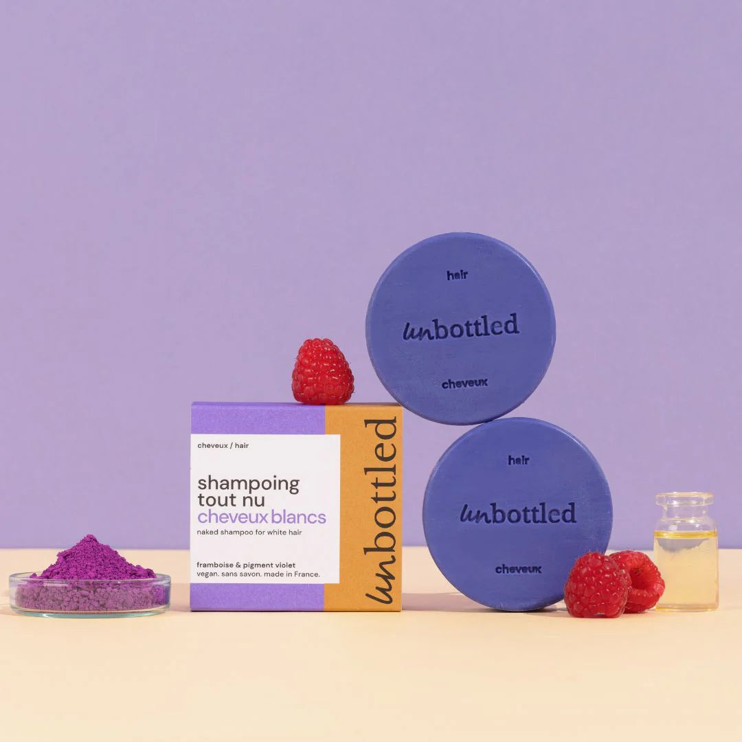 Shampoing Solide Tout Nu - Cheveux Blanc