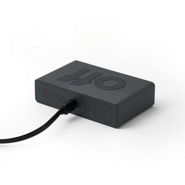 Réveil Lexon Flip Classic - Usbc Gris Foncé