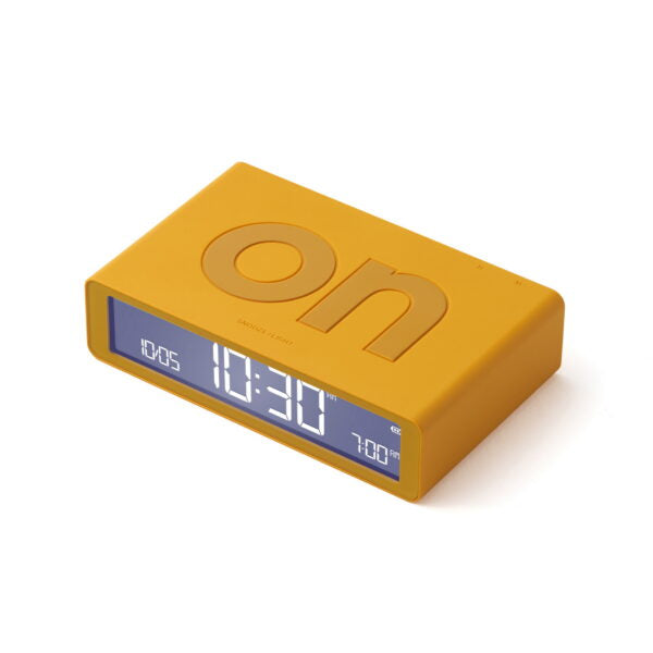 Réveil Lexon Flip Classic - Usbc Jaune